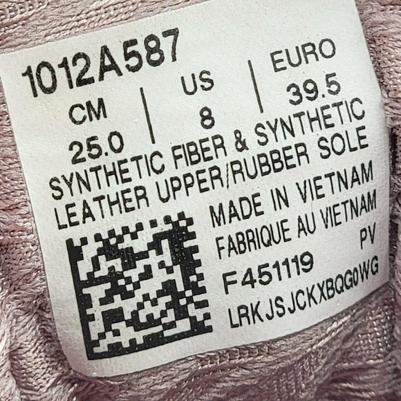 Asics Womens Gel Nimbus 22 1012A587 Rose Gold Lace - Picture 11 of 11